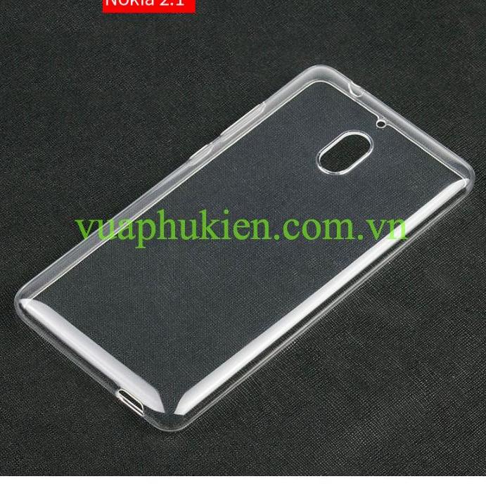 Ốp lưng dẻo trong cao cấp cho Nokia 2.1 - Hàng nhập khẩu