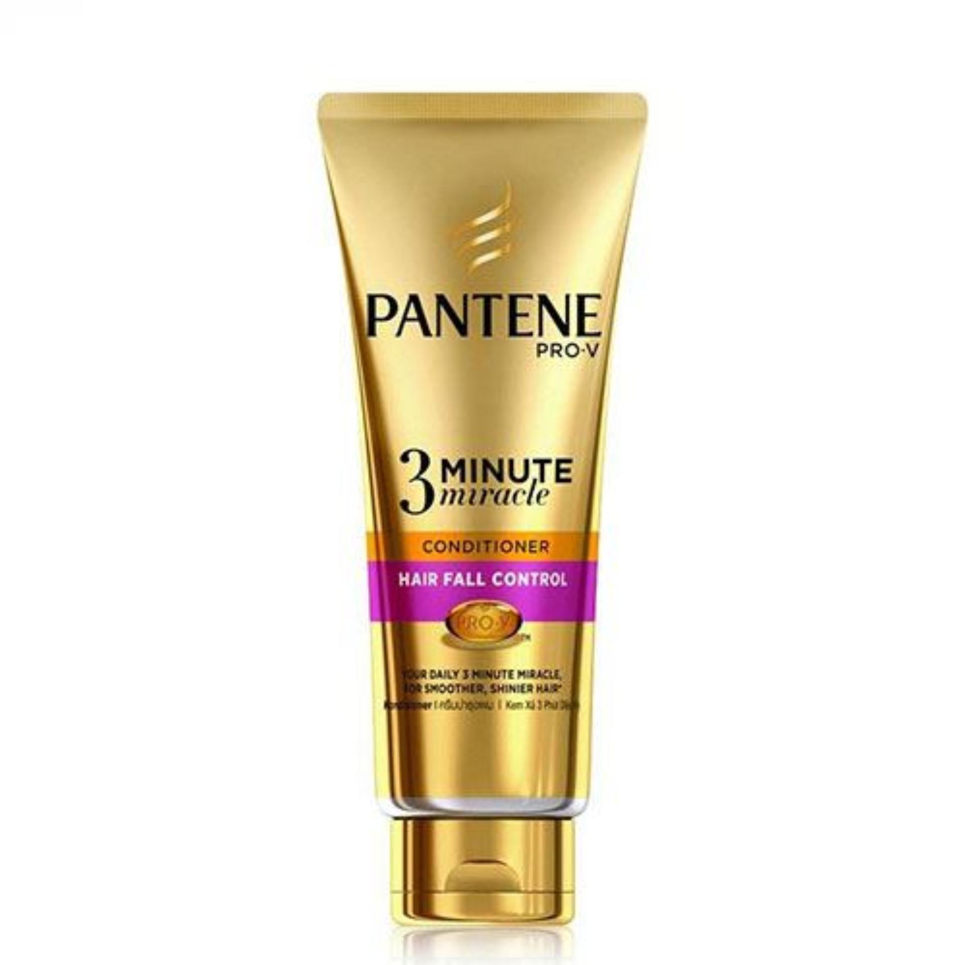 Dầu xả Pantene Chăm sóc tóc hư tổn chai 180ml TÍM 