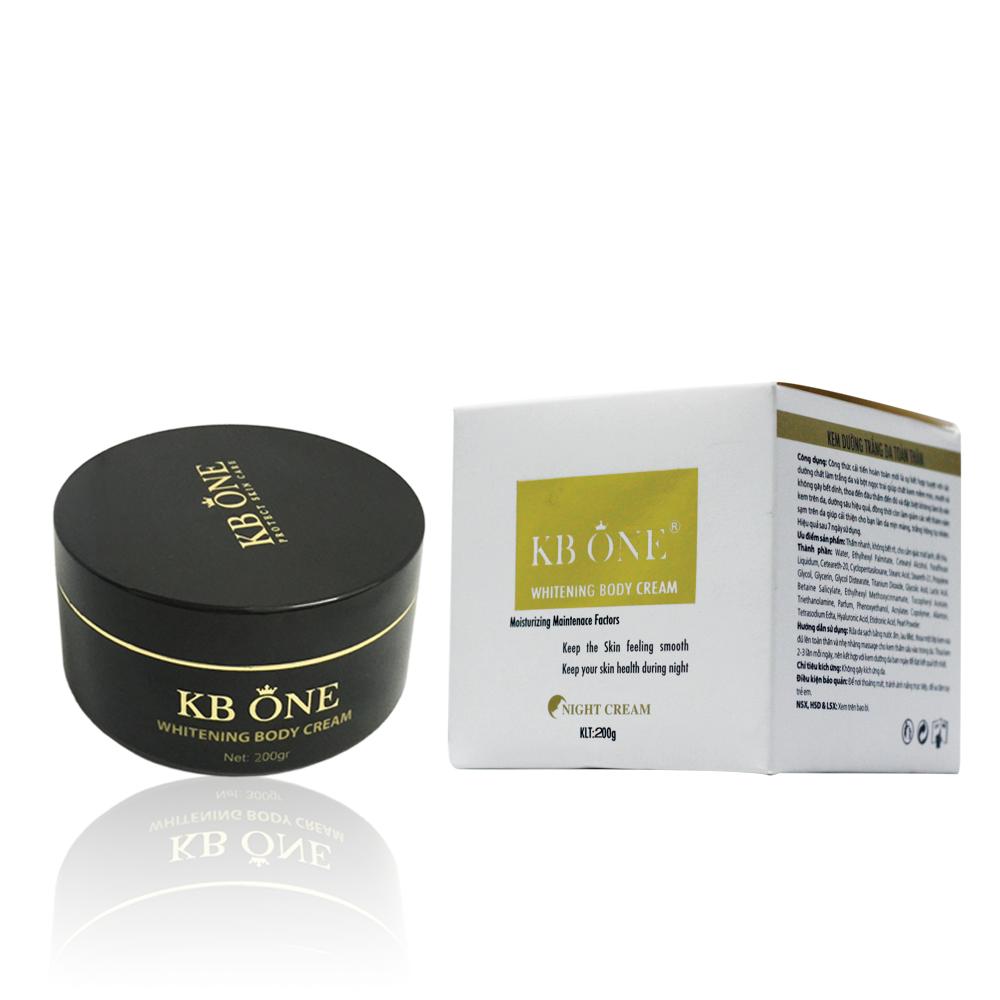 Kem Dưỡng Trắng Da Toàn Thân (Ban đêm) KBONE 200g