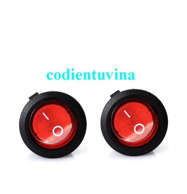 Công tắc bập bênh loại 3 pin kcd1-105 10a/125v 6a/250v