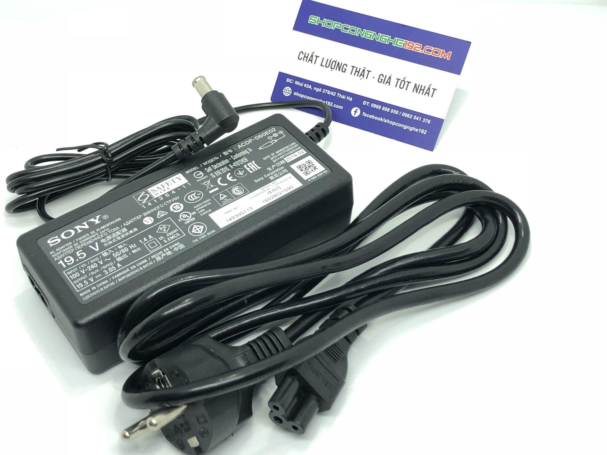 Adapter nguồn tivi sony 19.5V 3.05A bản gốc