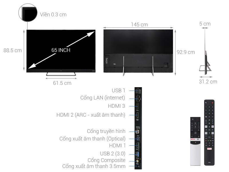 Tivi TCL L65X4