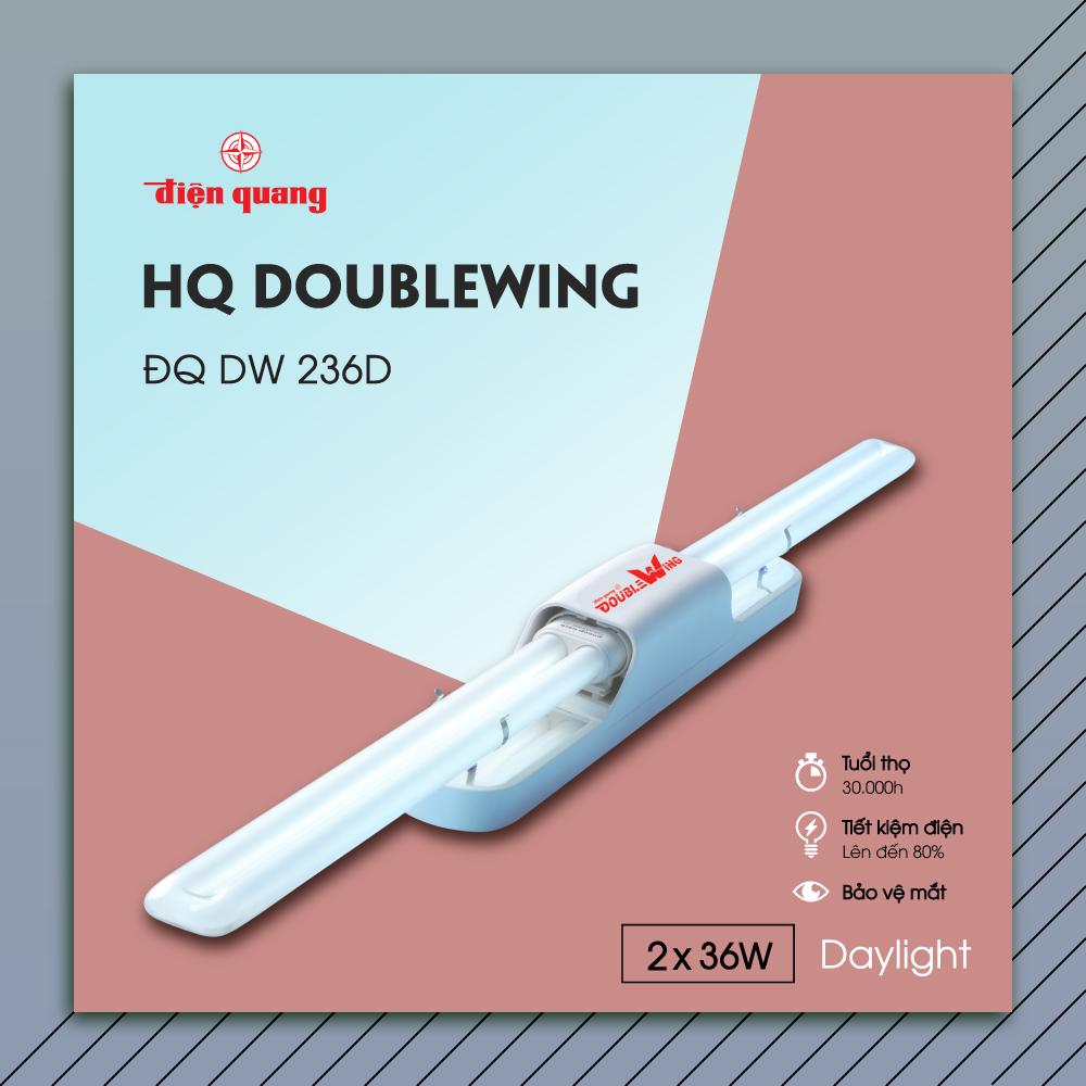 Doublewing Dien Quang Dq Dw 236D Light Set (2X36W White Light)