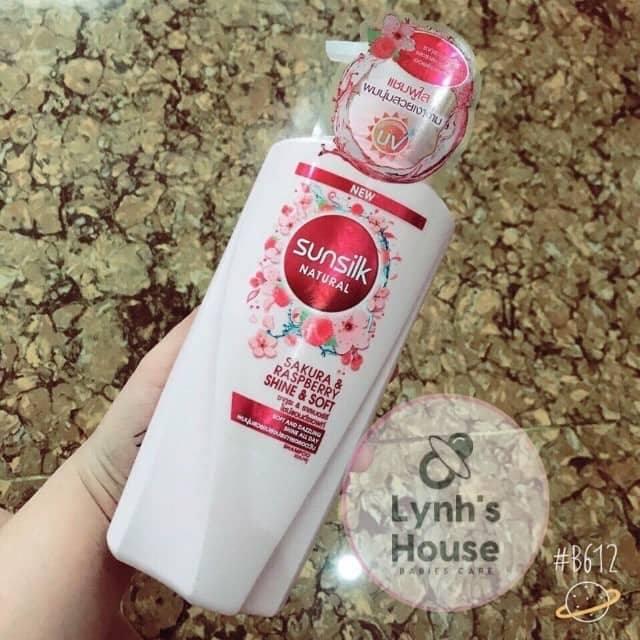 Dầu gội Sunsilk Sakura Rápberry - 450ml - Thái Lan