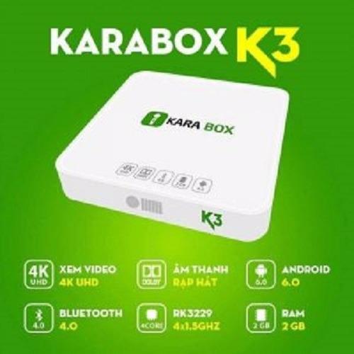 Hộp Android Tivi Box KARA BOX K3 (Ram 2G, Bluetooth 4.0) - Ph&acirc;n phối bởi Miracles Company