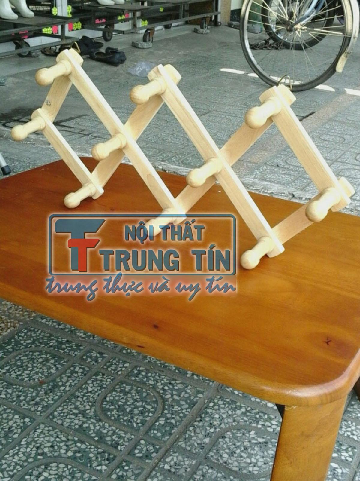 [HCM]Móc áo gỗ treo tường loại lớn