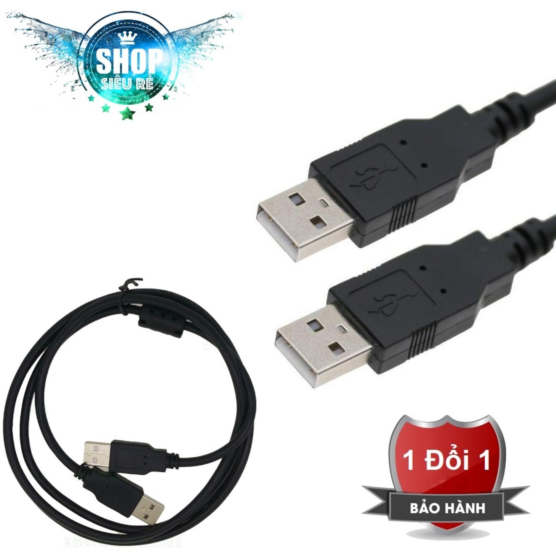 Cáp usb hai đầu đực dài 1.5m