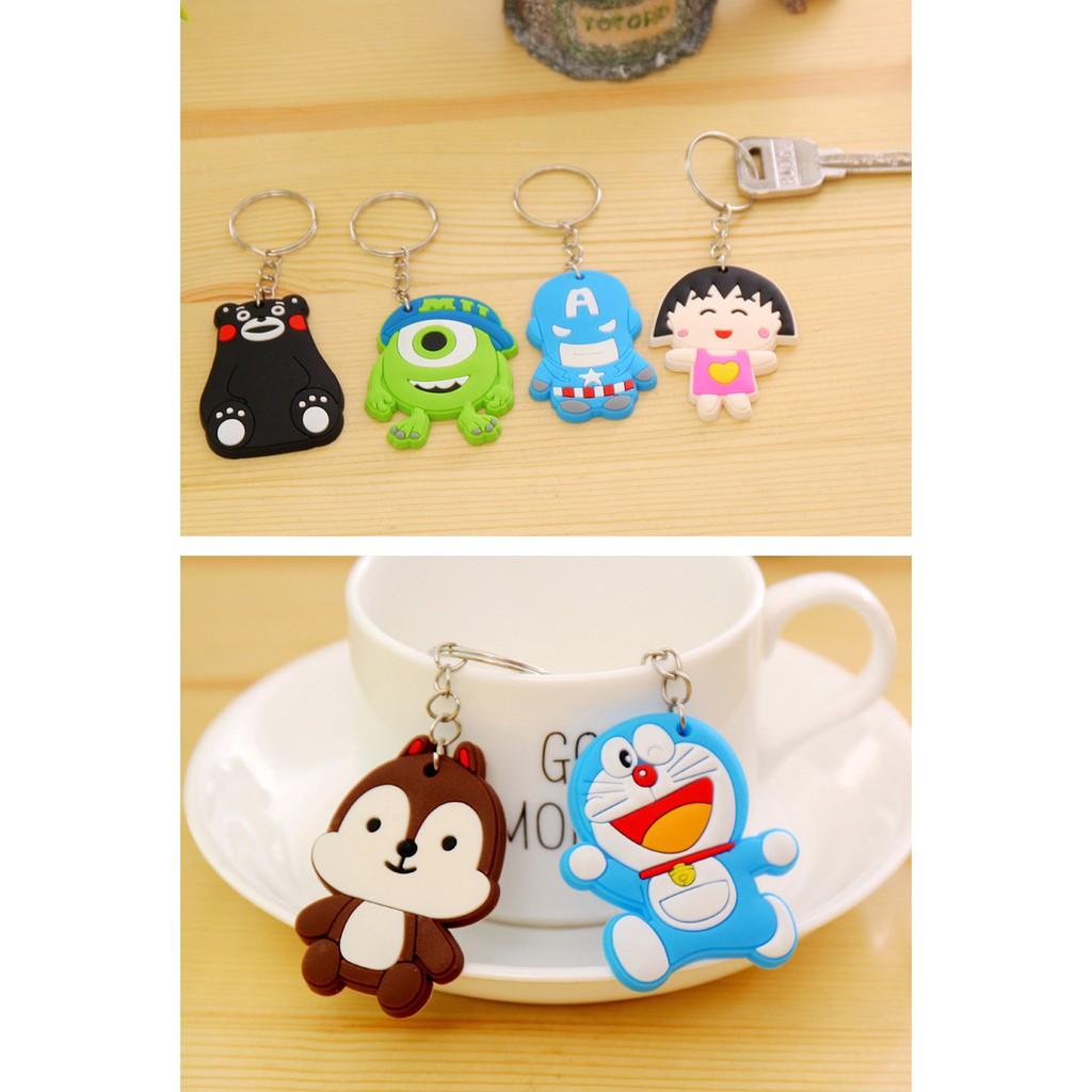 [HCM]Combo 10 Móc khóa hình thú siêu cute