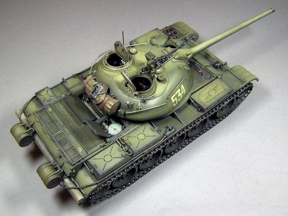 Mô hình lắp ráp- Xe Tăng RUSSIAN T-54B  Model 1952