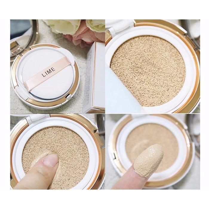 Phấn Nước LIME Real Cover Pink Cushion SPF 50+/ PA+++