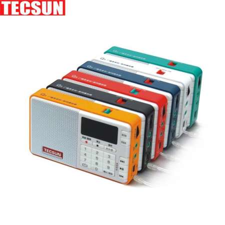 TECSUN Q3 วิทยุ FM สเตอริโอพร้อม REC เครื่องบันทึกเสียง TF Card MP3 ผู้เล่น USB ลำโพง FM วิทยุ