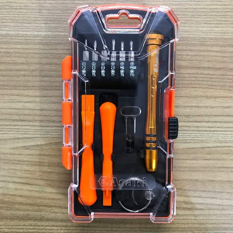 Bộ tô vít sửa chữa điện thoại IPhone, Android Asaki AK-9077