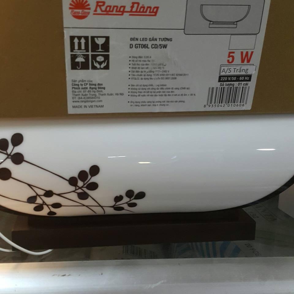 Đèn LED gắn tường 5W Rạng Đông  D GT06L CD/5W