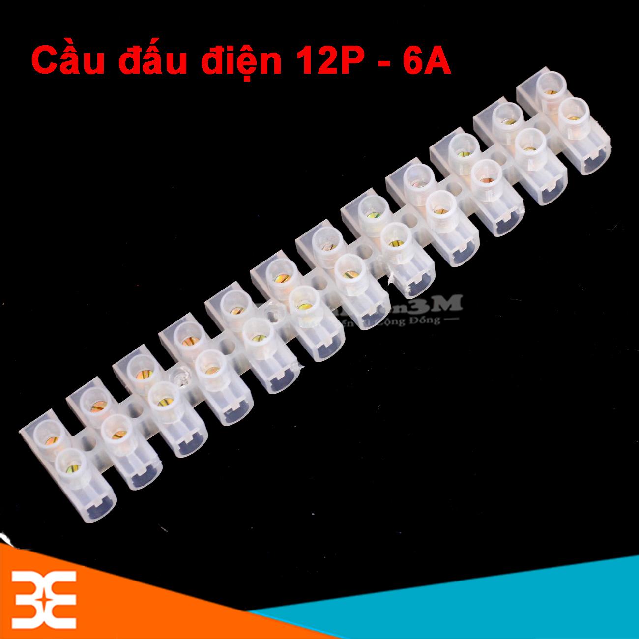 Cầu Đấu Điện 12P 6A-380V