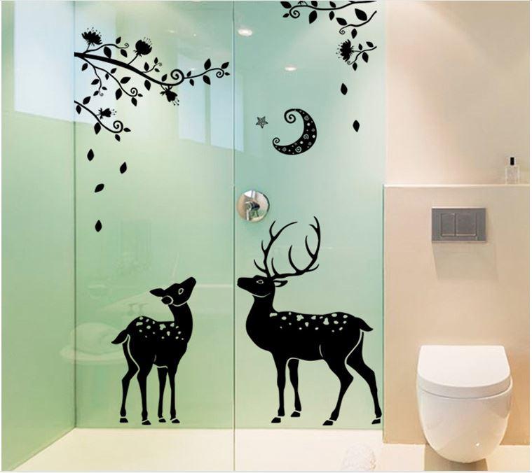 Large size nice place wall decal sk9088-sk9081 frameless decals