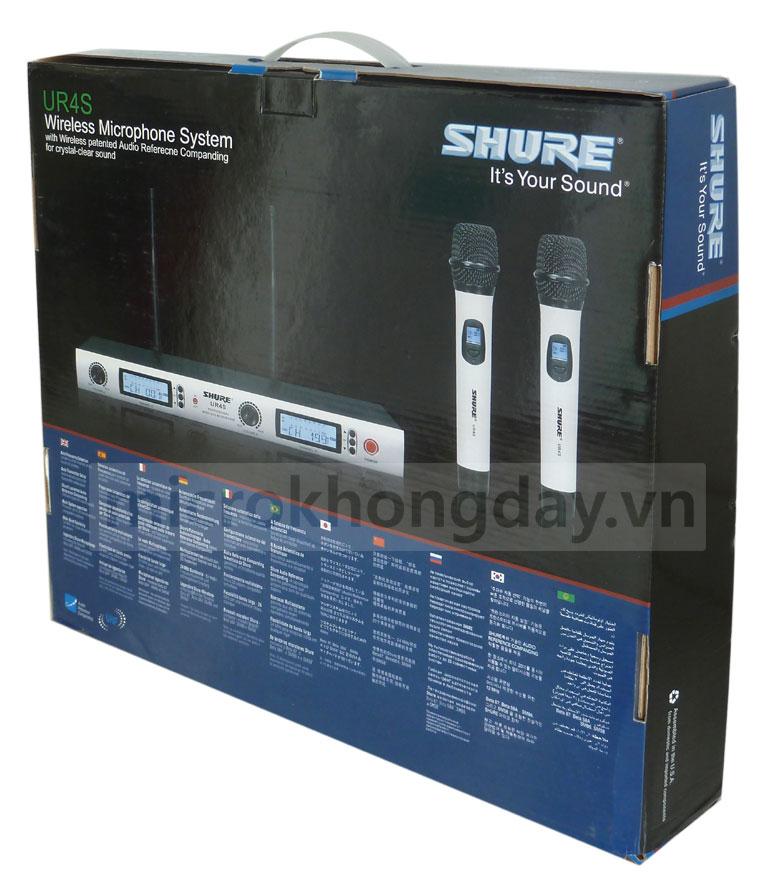 Micro Không Dây SHURE UR4S