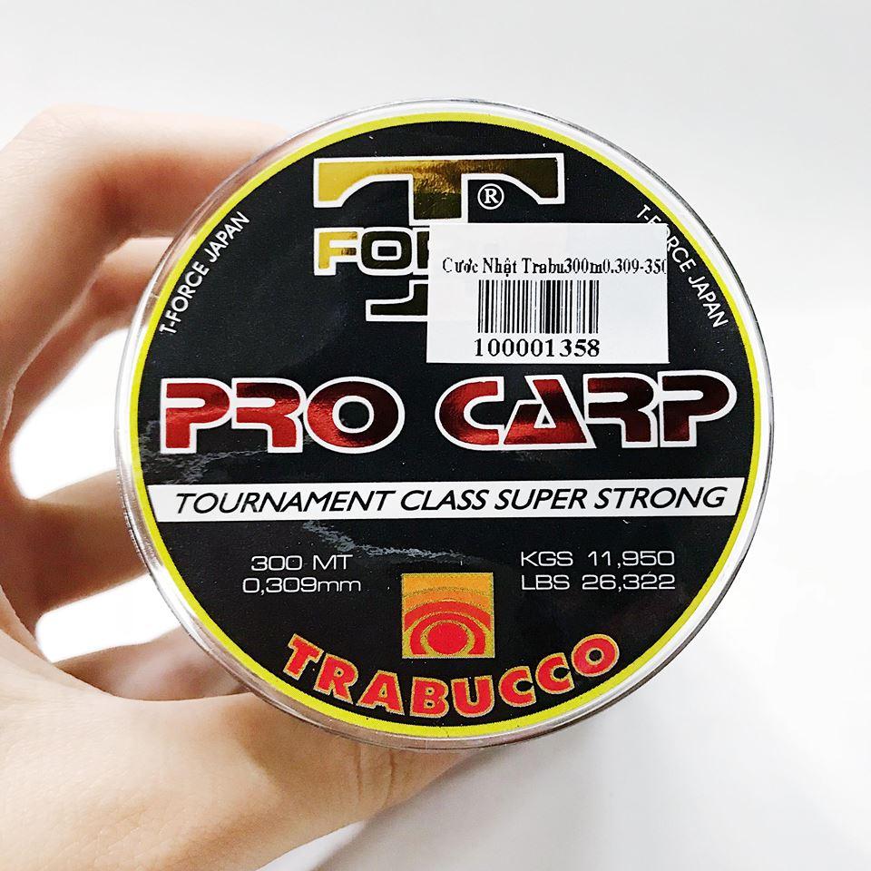 Cước Nhật câu cá Ion T-Force Trabucco Pro Carp dài 300m