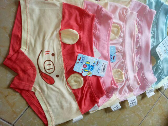 Combo 10 quần chip bé gái siêu đẹp size M