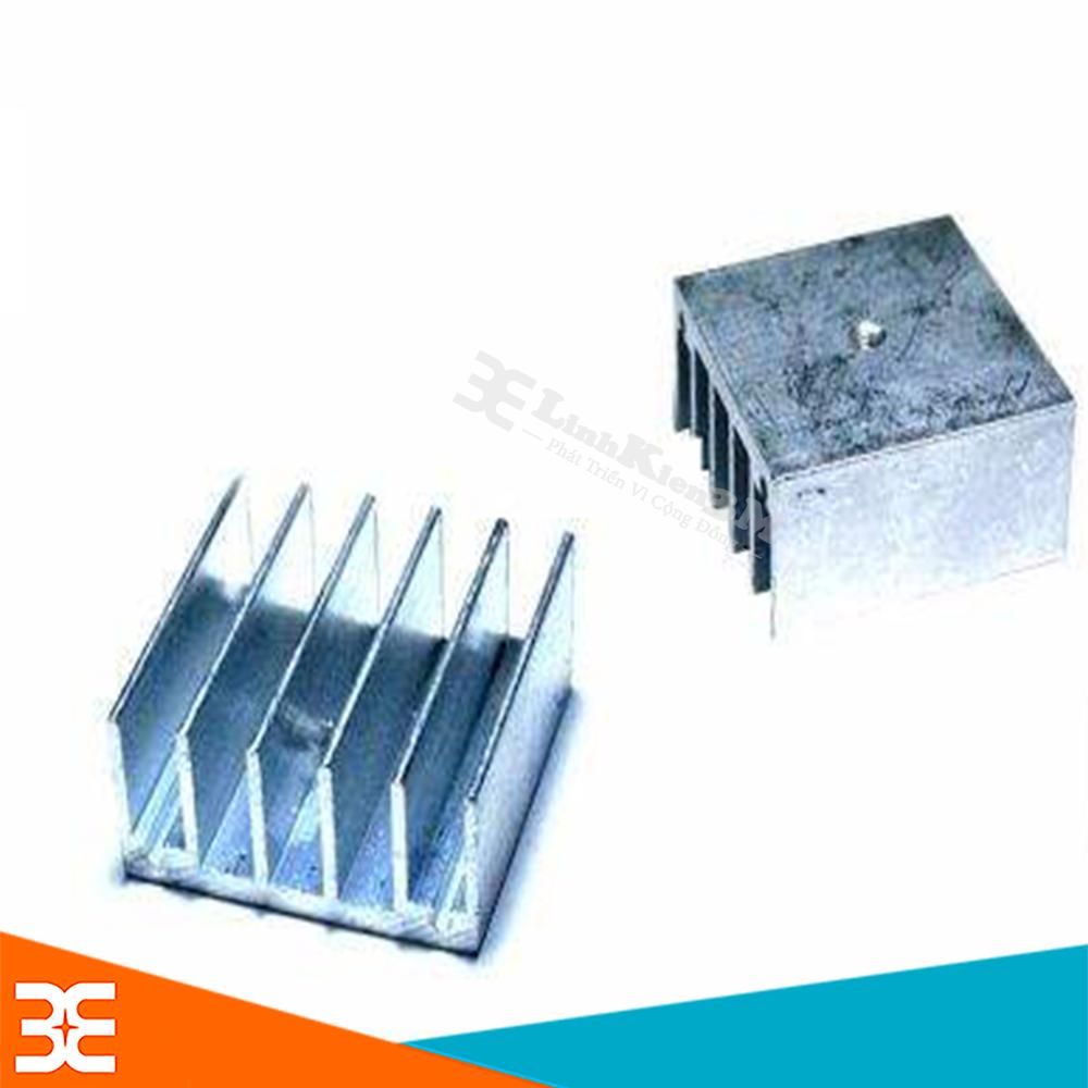Tản Nhiệt Nhôm 3x3x1.5cm (Tản Nhiệt 2003, Tản Nhiệt 2030)