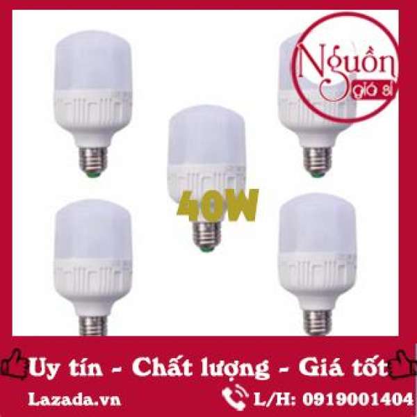 [ Giá Sỉ ] Bộ 5 bóng 40w Trắng - siêu sáng - siêu tiết kiệm điện