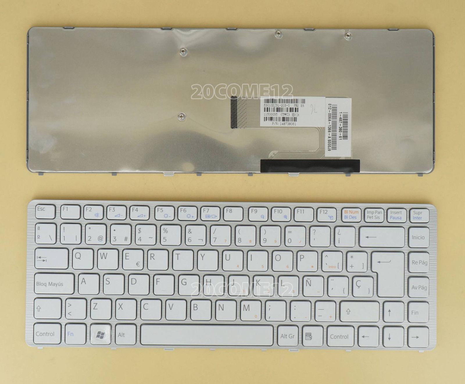 Bàn phím Laptop Sony VGN-NW (Đen)