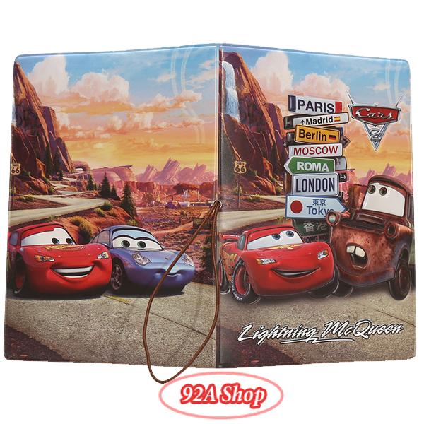Vỏ hộ chiếu Passport Xe MacQueen 3D