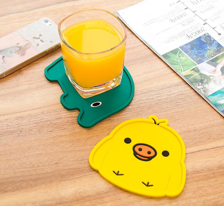 Combo 5 Miếng Lót Ly Hình Thú