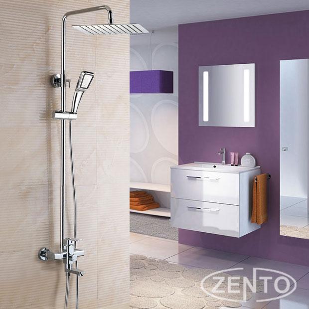 Sen cây tắm nóng lạnh cao cấp Zento ZT8006 (Trắng)