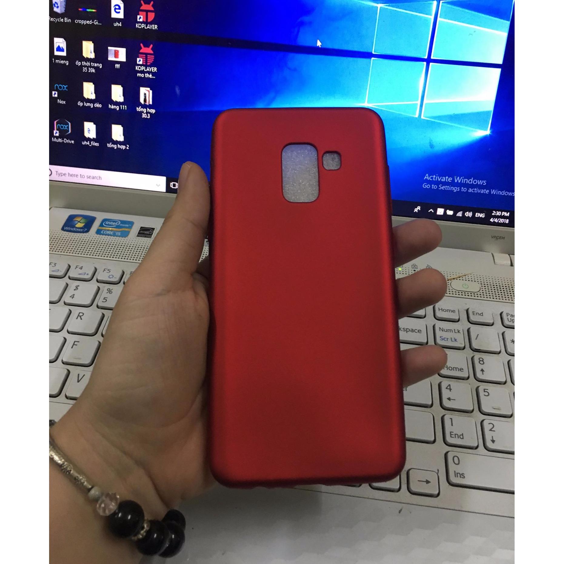 Ốp dẻo màu cho samsung A8 2018