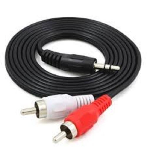 [HCM]Dây loa 1 đầu 3.5 ra 2 AV dài 5m (Đen)