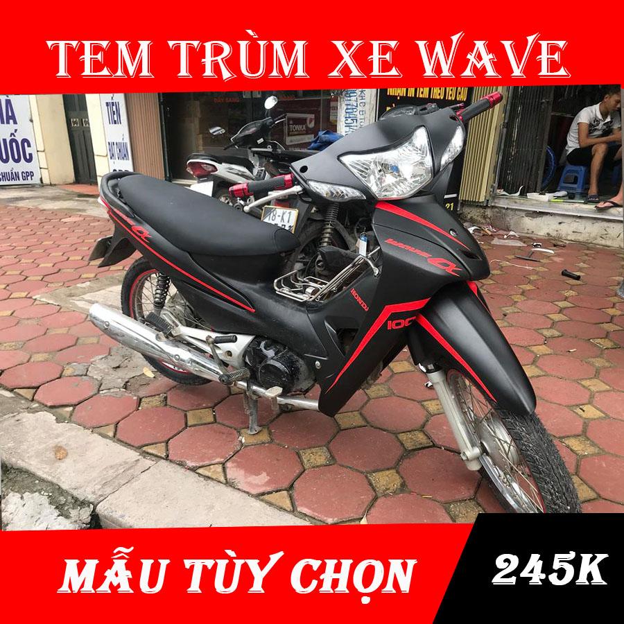 Tem trùm xe wave
