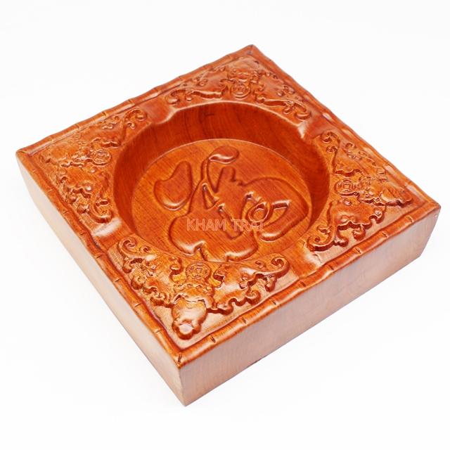 gạt tàn  gỗ hương