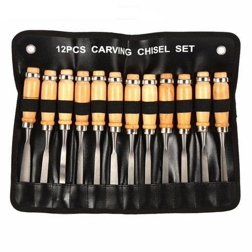 Bộ 12 mũi đục gỗ