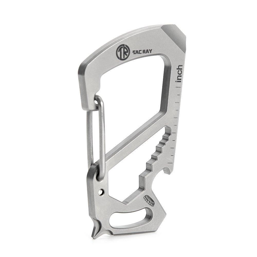 Móc khóa đa năng Titanium TACRAY - Carabiner Inch (YSK1602)