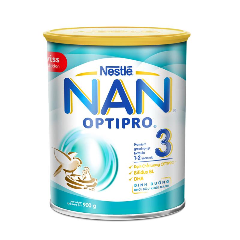 Sữa Bột Nan Optipro 3 900g (1-2 tuổi) date8.2022
