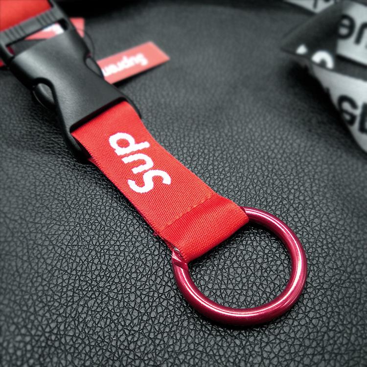 [HCM]LANYARD KEYCHAIN - Dây đeo đa năng V.10 (màu đỏ)