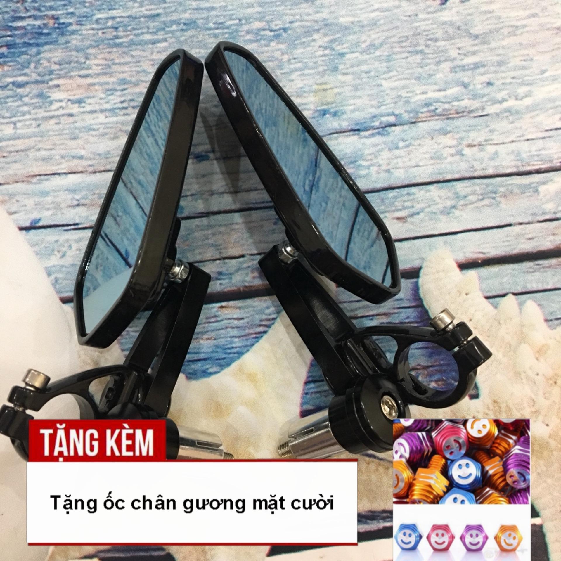 TẶNG KÈM ỐC CHÂN GƯƠNG - [TUYỆT CÚ MÈO] Với thiết kế sắc nét, chất liệu hợp kim cao cấp, đôi gương 5 cạnh cán xoay màu ĐỎ luôn là sự lựa chọn hoàn hảo cho xế yêu của bạn OX98-