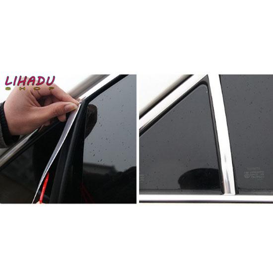 Cuộn nẹp trang trí ngoại thất ô tô mạ Crom (10mm dài 12m)