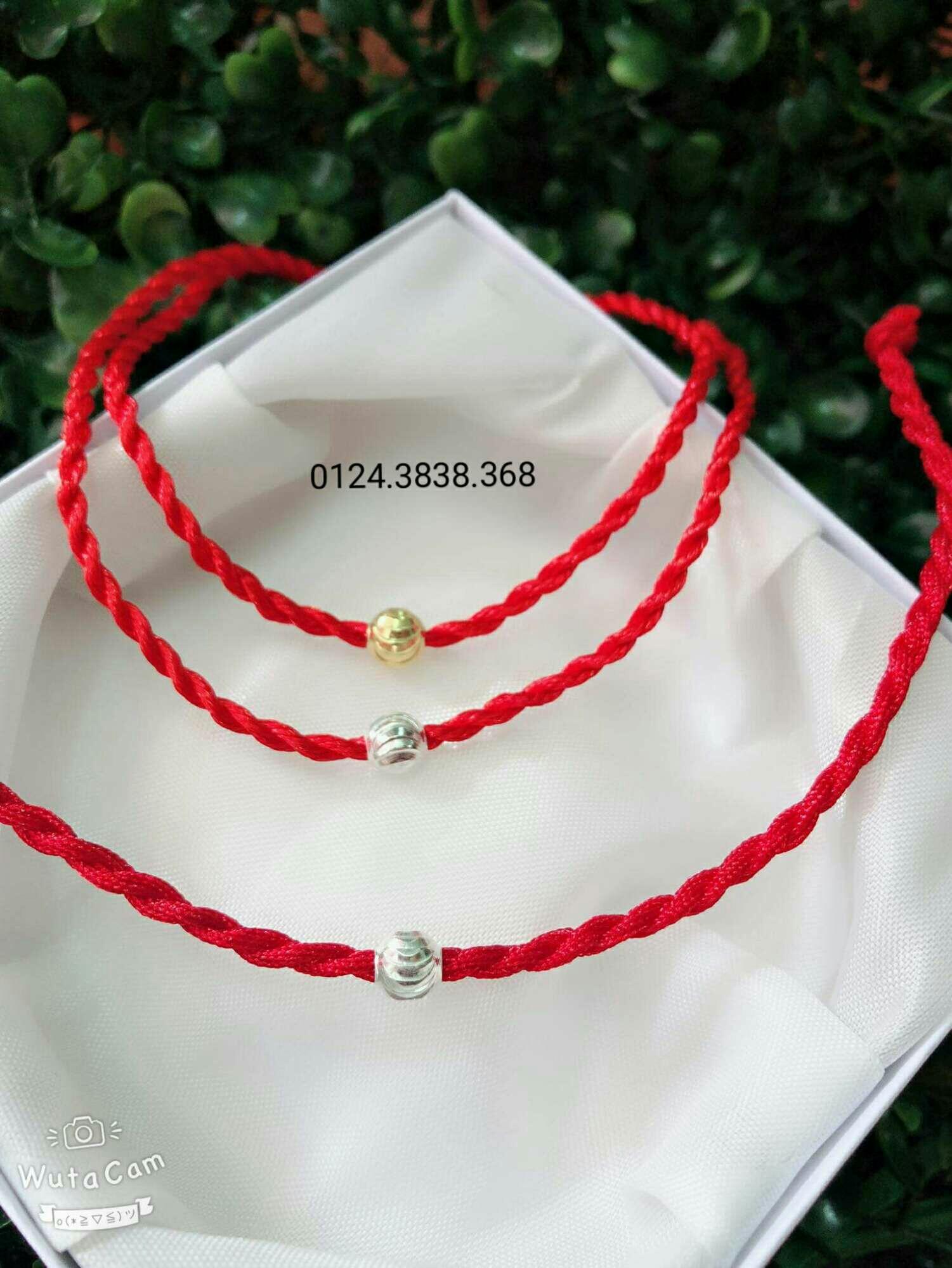 Dây may mắn chỉ đỏ