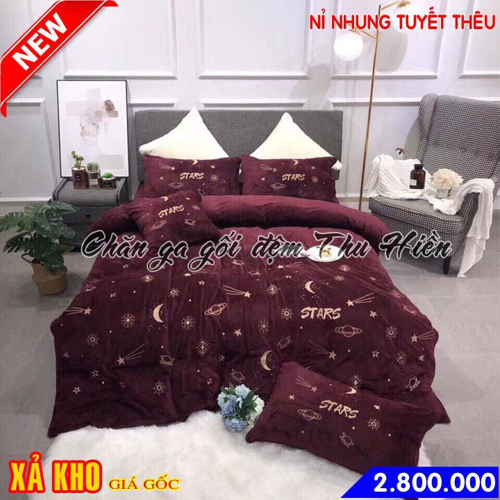 Bộ chăn ga gối cao cấp NN5