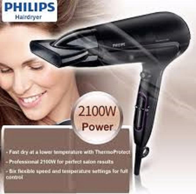 Máy sấy tóc cao cấp Philips HP8230 (Đen) – Hàng nhập khẩu