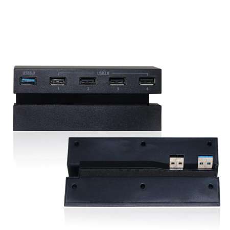 5 พอร์ต USB 3.0 2.0 ฮับ USB พอร์ตอะแดปเตอร์ HUB กระจายช่อง USB สำหรับ PS4 PlayStation 4 - INTL