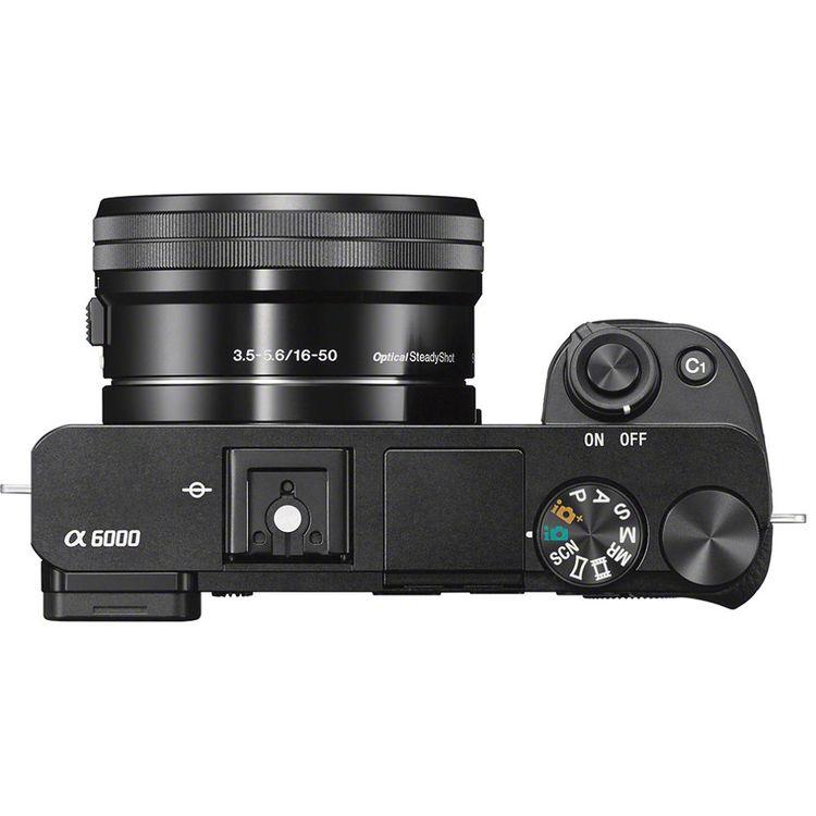 [Trả góp 0%]Sony A6000 Đen Kit 16-50