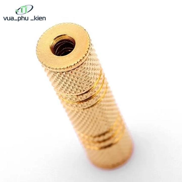 Đầu nối dây loa chuẩn 3.5 hai đầu âm