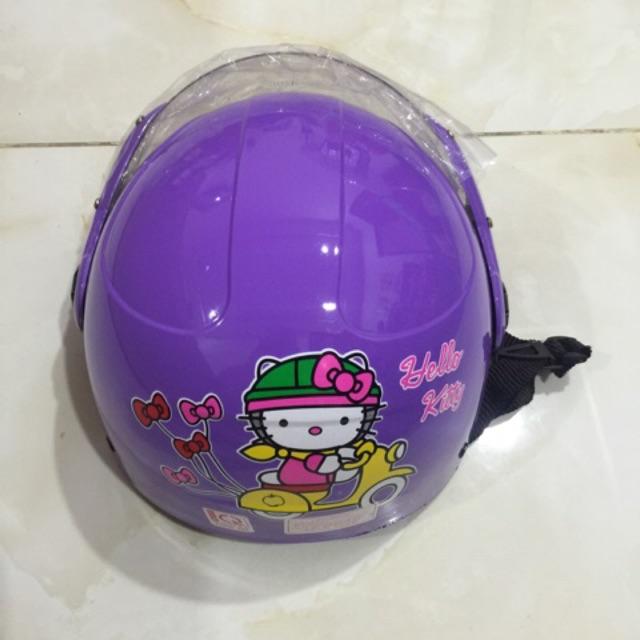 NÓN BẢO HIỂM KITTY TRẺ EM