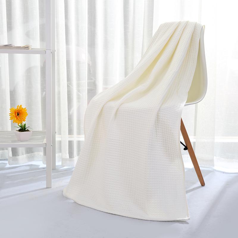 100% Cotton Vải Xô Mềm Mại Rỗng Vải Xô Vải Waffle (Vải Tổ Ong) Người Lớn Tắm Khăn Tắm 6AR38Jtkkv