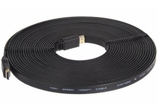 CÁP HDMI DẸP 1.4 FULL HD 15M (Đen)