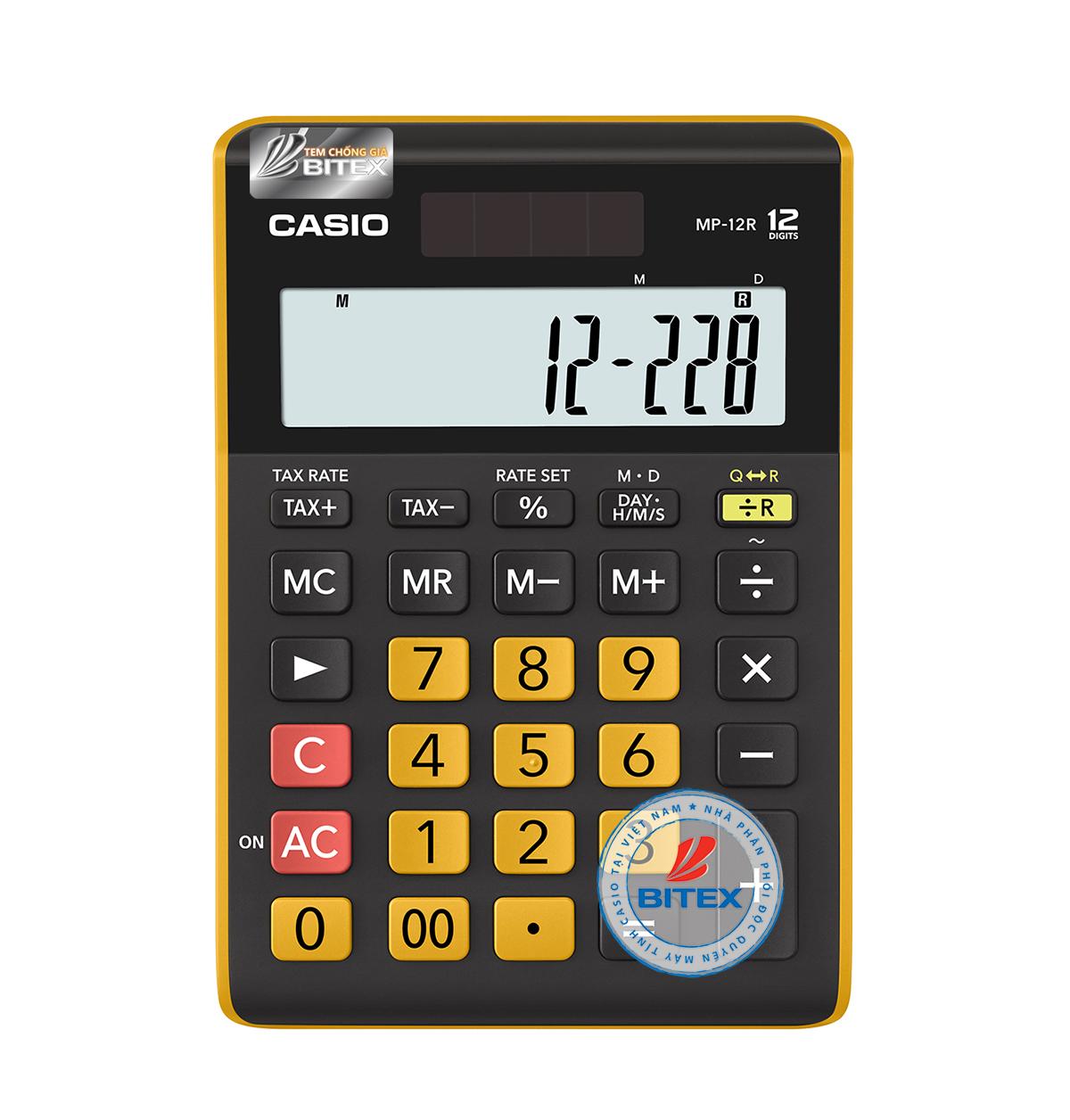 [HCM]Máy tính kho Casio MP12R