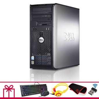 máy tính văn phòng dell optiplex 380 mt (core 2 duo e8400, ram 4gb, ssd 120gb) + quà tặng - hàng nhập khẩu