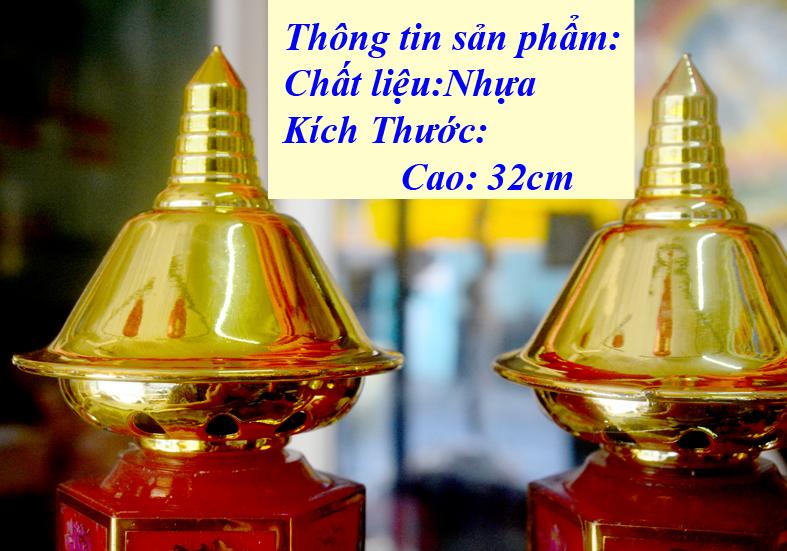 Cặp đèn thờ lục giác cắm điện đặt bàn thờ-Nhiều cỡ